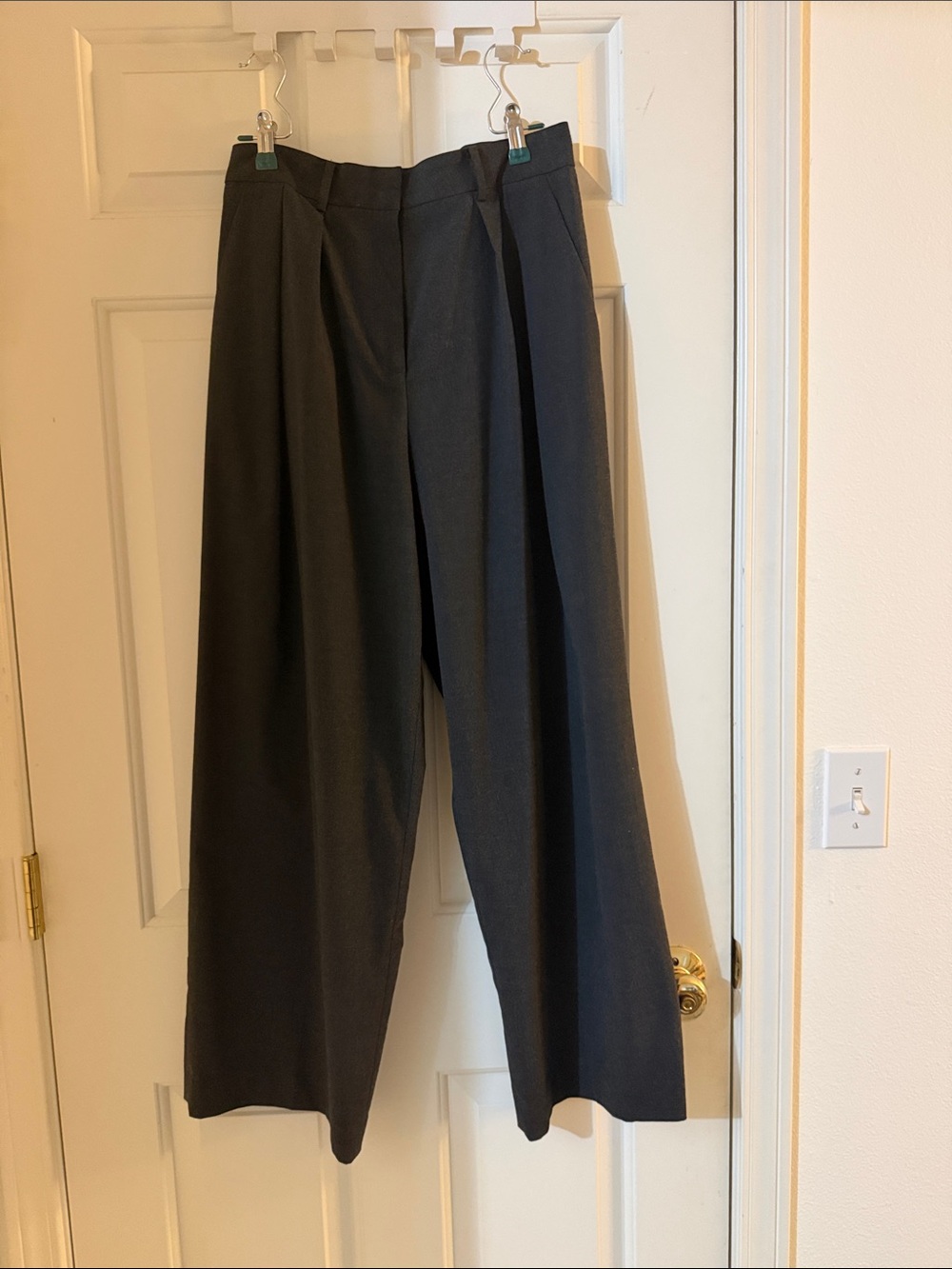 Theory wool pant - Charcoal Gray
